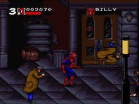 une photo d'Ã©cran de Spider-Man and Venom - Maximum Carnage sur Nintendo Super Nes